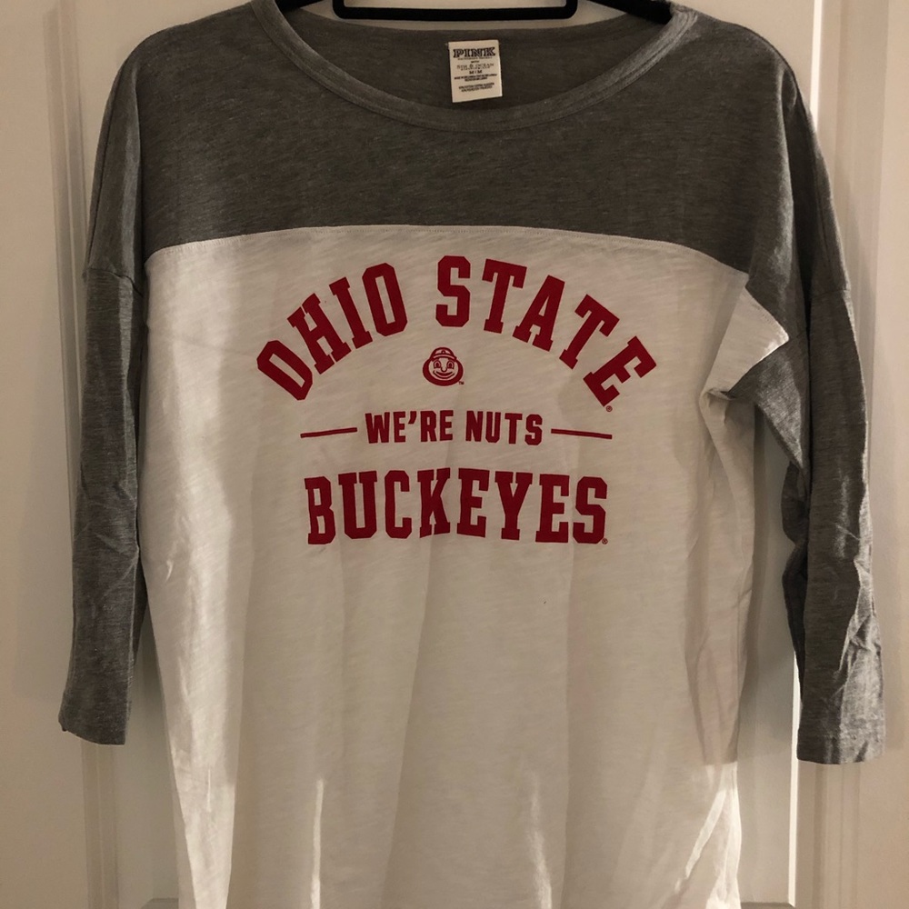Pink OHIO STATE t shirt medium